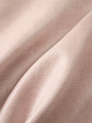 Men's Contrast Textured PU Jacket