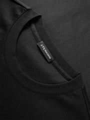 Men's Solid Embossed Knit T-Shirt