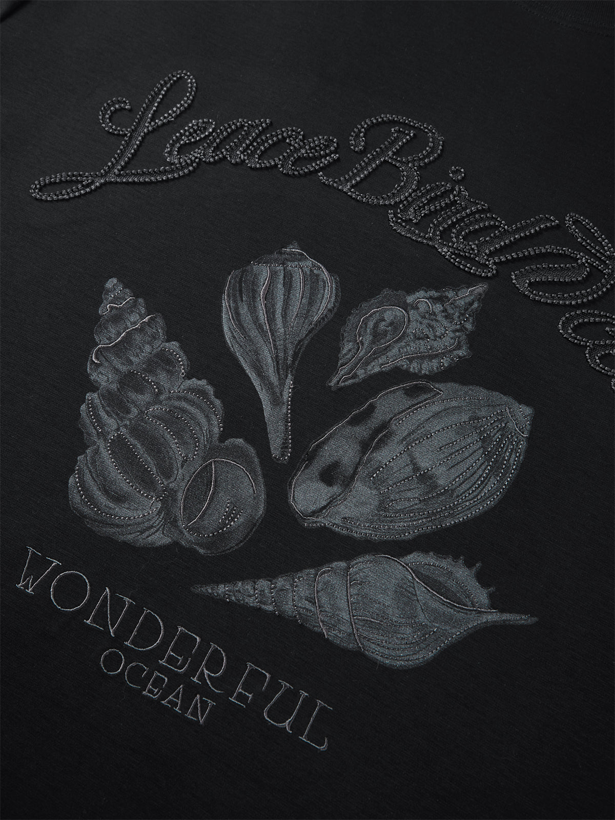 Men's Heavyweight Printed T-Shirt with Embroidery