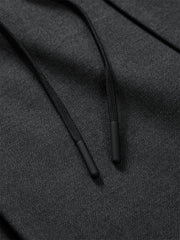 Men's Pleated Straight-Leg Fleece-Lined Suit Pants