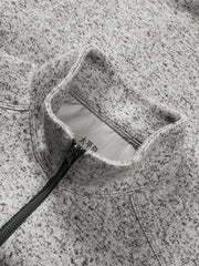 Men's Fleece-Lined Stand-Collar Jacket