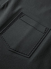 Men's Short-Sleeve Embossed Knit Polo Shirt