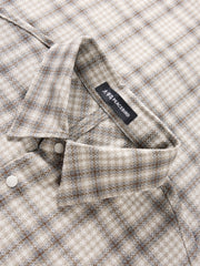 Men's Relaxed Plaid Long-Sleeve Shirt