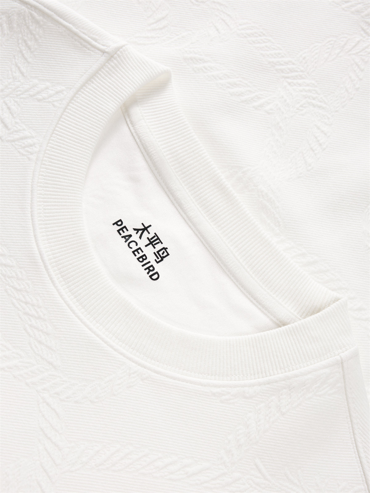 Men's Allover Jacquard Sweatshirt
