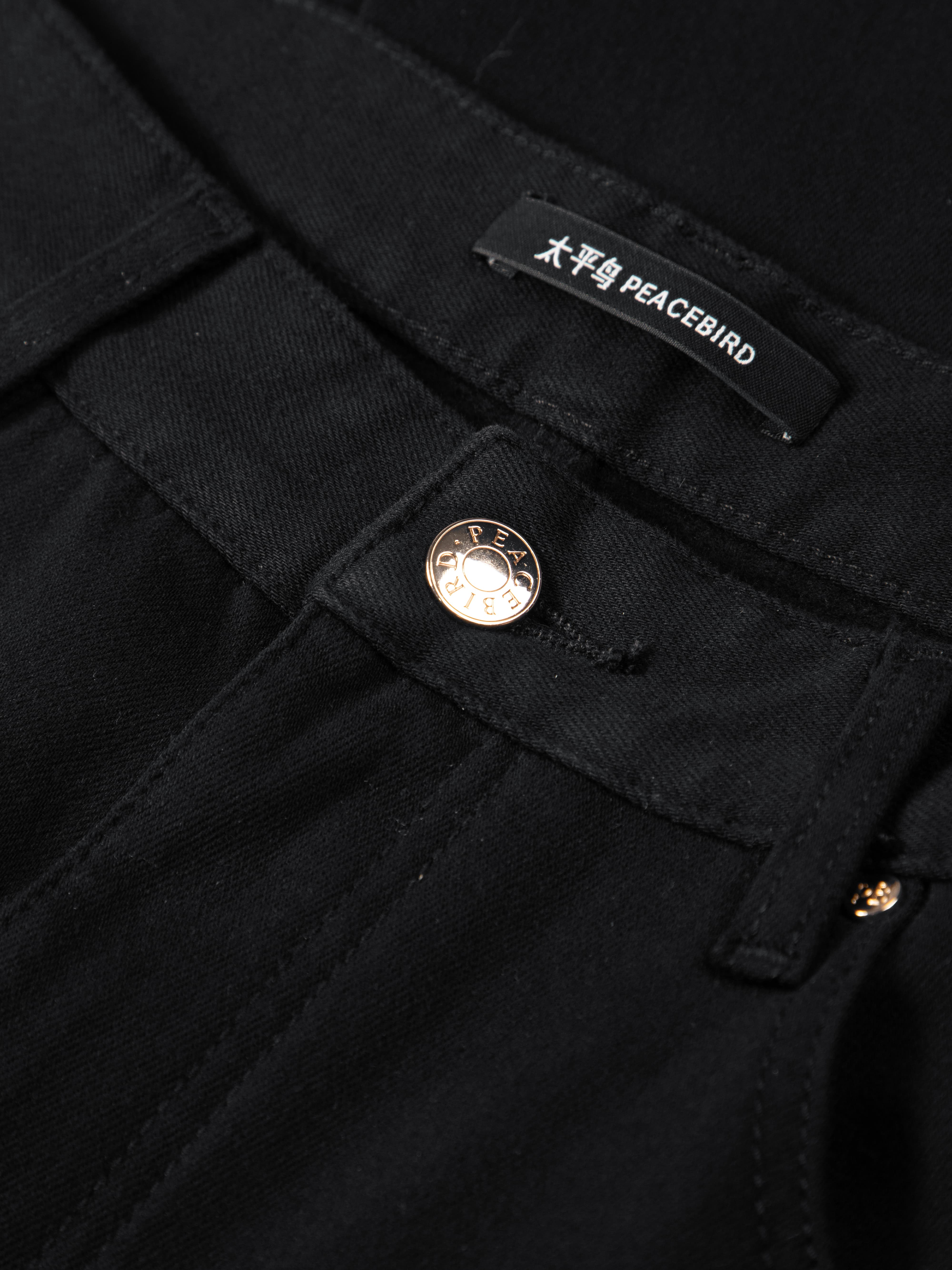 Men's Wool-Blend Slim Jeans