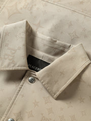 Men's Vintage Allover Jacquard Jacket