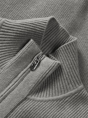 Men's Solid Relaxed-Fit Knit Cardigan