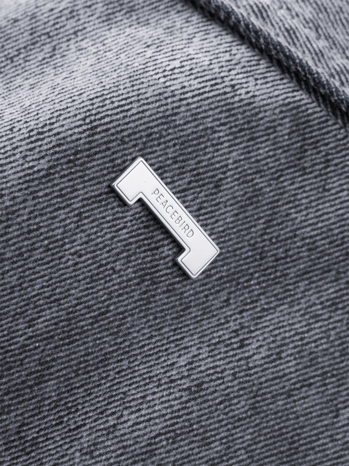 Men's Flocked Denim Jacket