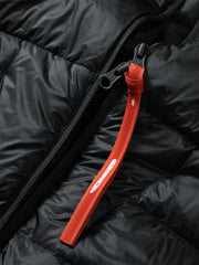 Men's Stand-Collar Goose Down Jacket with Contrast Details