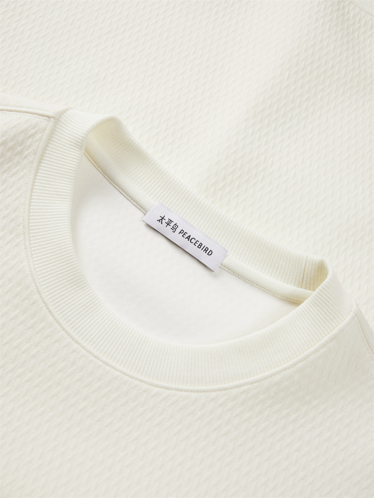 Men's Heavyweight Jacquard Sweatshirt
