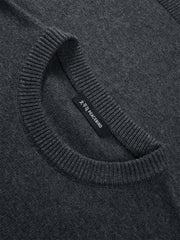 Men's Wool-Blend Jacquard Sweater