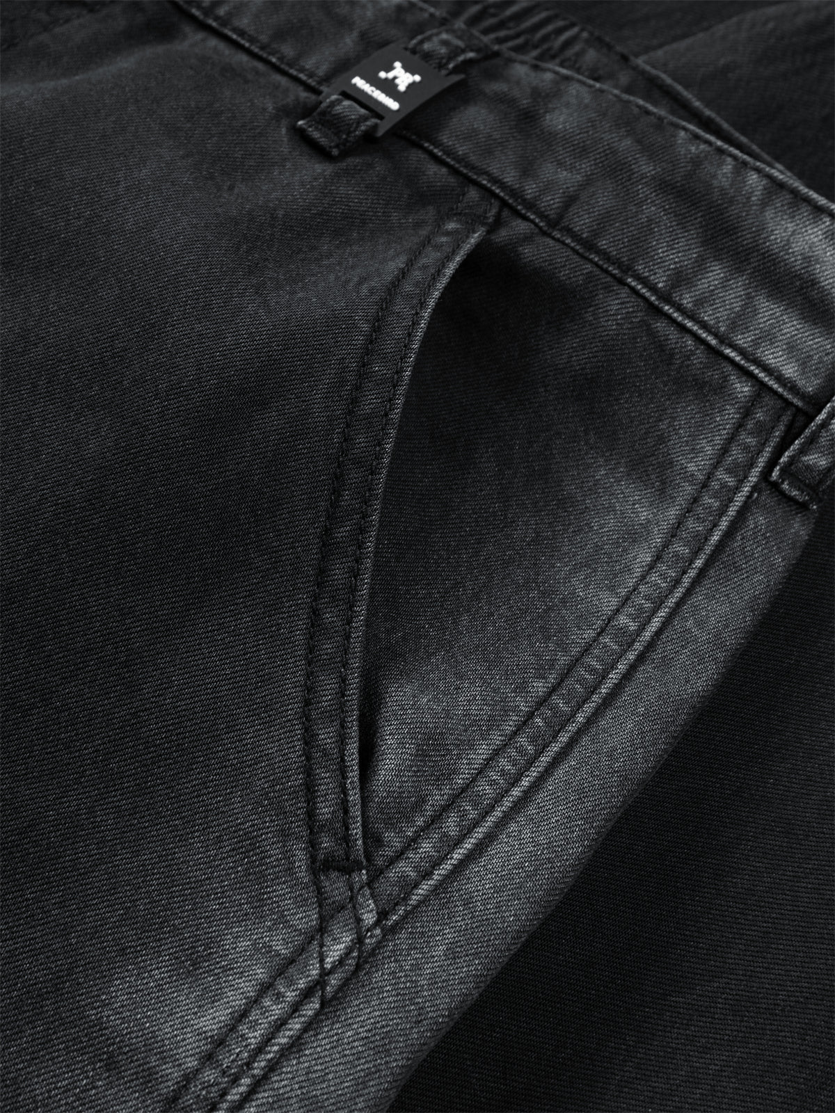 Men's Black Gradient Tencel Jeans