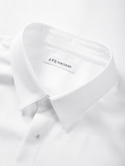 Men's Slim-Fit Embroidered Business Shirt