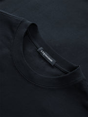 Men's Relaxed-Fit Cotton T-Shirt with Embroidery