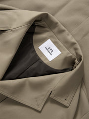 Men's Long Oversized Wool Trench Coat