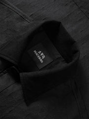 Men's Chinese-Inspired Diamond Jacquard Jacket