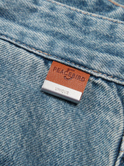 Men's Pleated Straight-Leg Wide Jeans