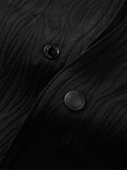 Men's Textured Fabric Shirt Jacket