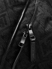 Men's Chenille Jacquard Puffer Jacket