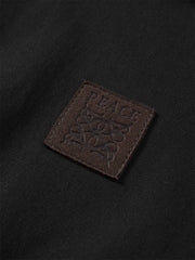 Men's Barn-Style Padded Jacket with Faux Fur Collar