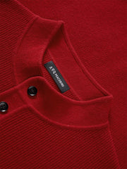 Men's Wool Henley Sweater