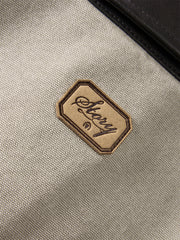 Men's Oversized Utility Jacket with PU Collar
