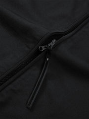 Men's Raglan-Sleeve Jacquard Zip-Up Knit Cardigan