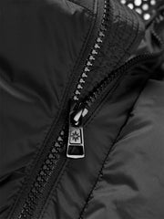 Men's Long Thermal Hooded Goose Down Coat