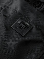 Men's Tonal Jacquard Hooded Jacket