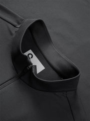 Men's Embroidered Half-Zip Fleece-Lined Sweatshirt