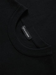 Men's Basic Solid Knit Sweater
