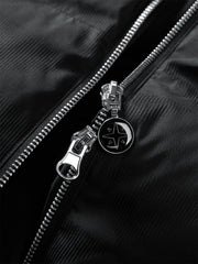 Men's Allover Tonal Printed Puffer Jacket