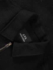 Men's Metallic Tweed Textured Commuter Jacket