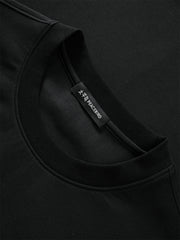 Men's Basic Embroidered Pullover Sweatshirt