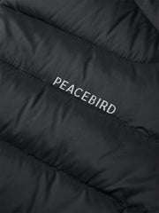 Men's Dual-Fabric Quilted Puffer Jacket