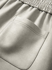 Men's Faux Suede Jogger Pants