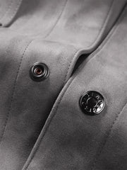 Men's Faux Suede Commuter Jacket