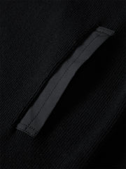 Men's Mixed-Fabric Panel Knit Cardigan