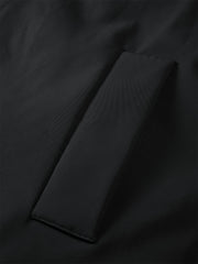 Men's Trench-Style Mid-Length Down Coat