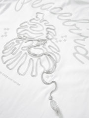 Men's Embroidered Graphic T-Shirt