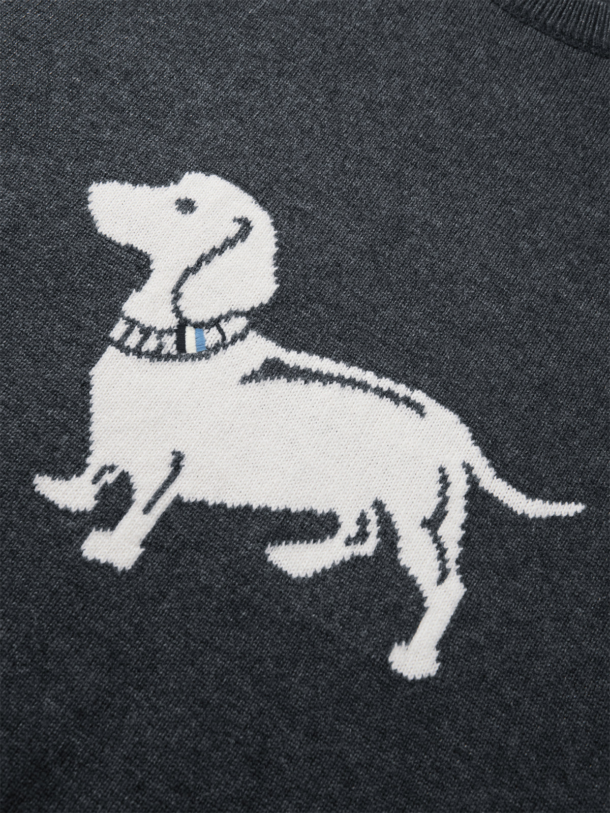 Men's Wool-Blend Jacquard Sweater