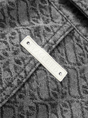 Men's Gradient Jacquard Long-Sleeve Shirt