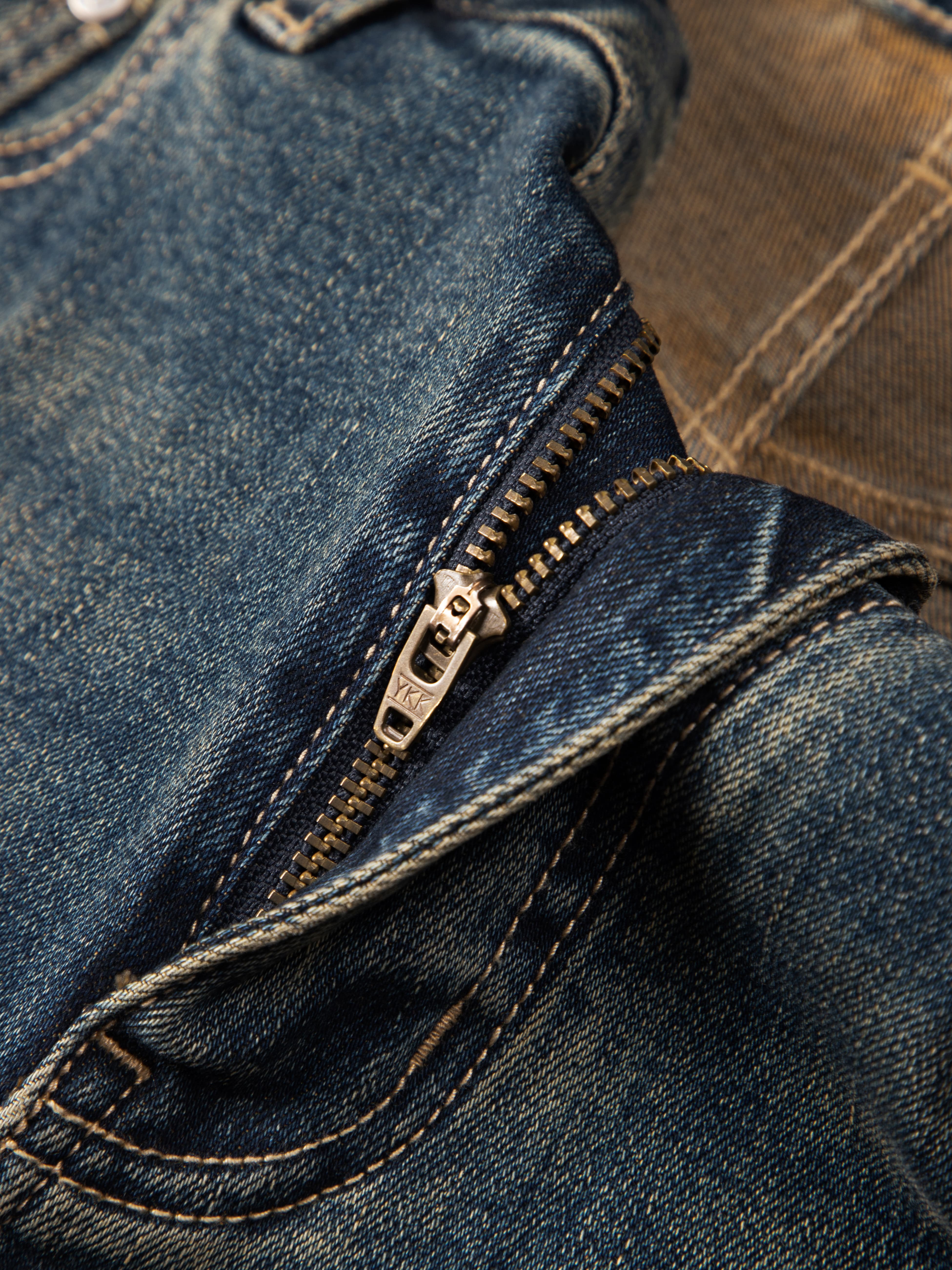 Men's Ombre Washed Straight Jeans