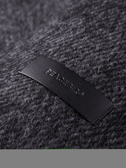 Men's Double-Breasted Wool Coat