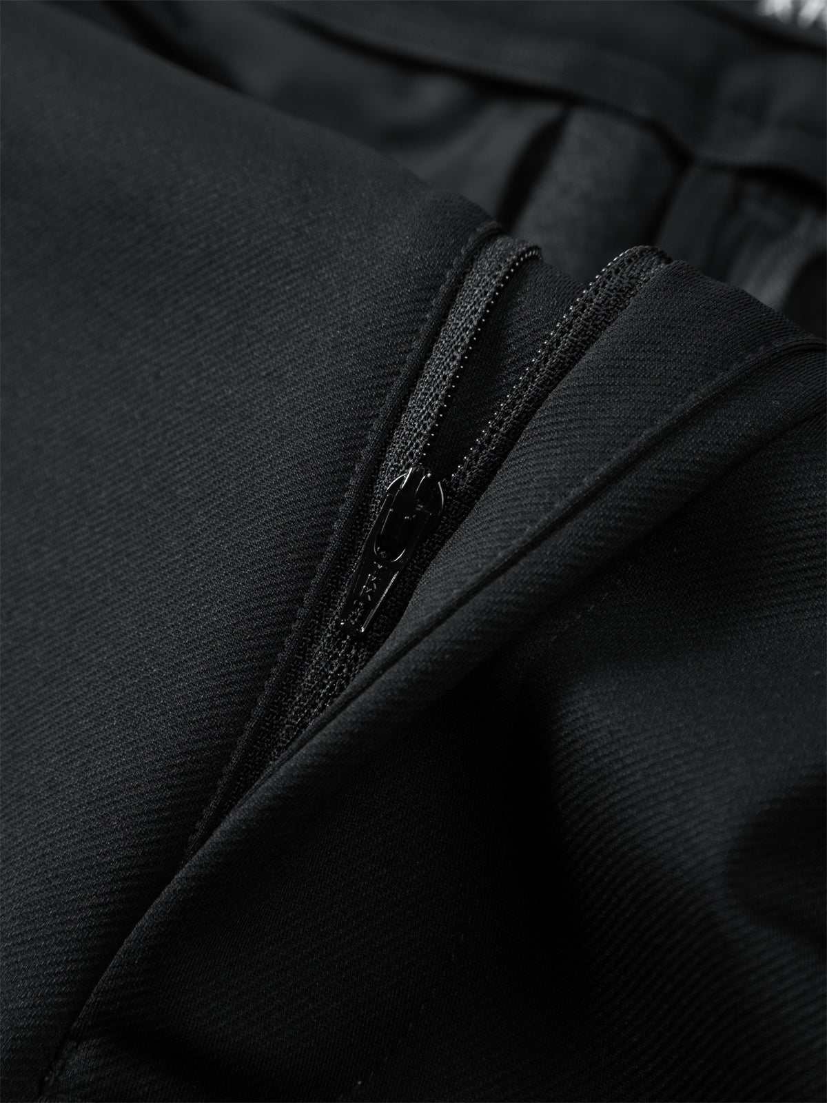Men's Slim Textured Tapered Pants