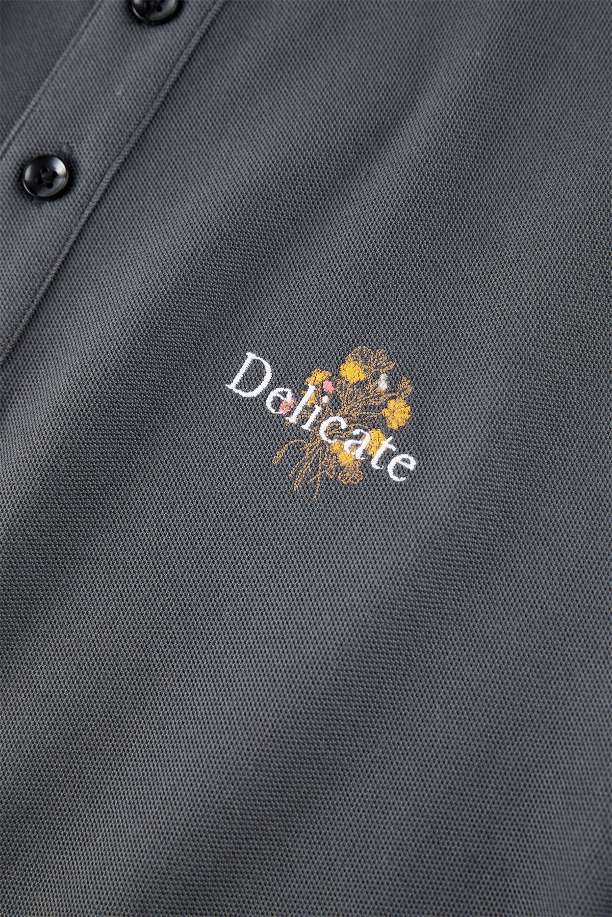 Men's Graphic Embroidered Polo Shirt