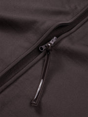 Men's Raglan-Sleeve Jacquard Zip-Up Knit Cardigan