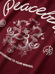 Men's Embroidered Graphic T-Shirt