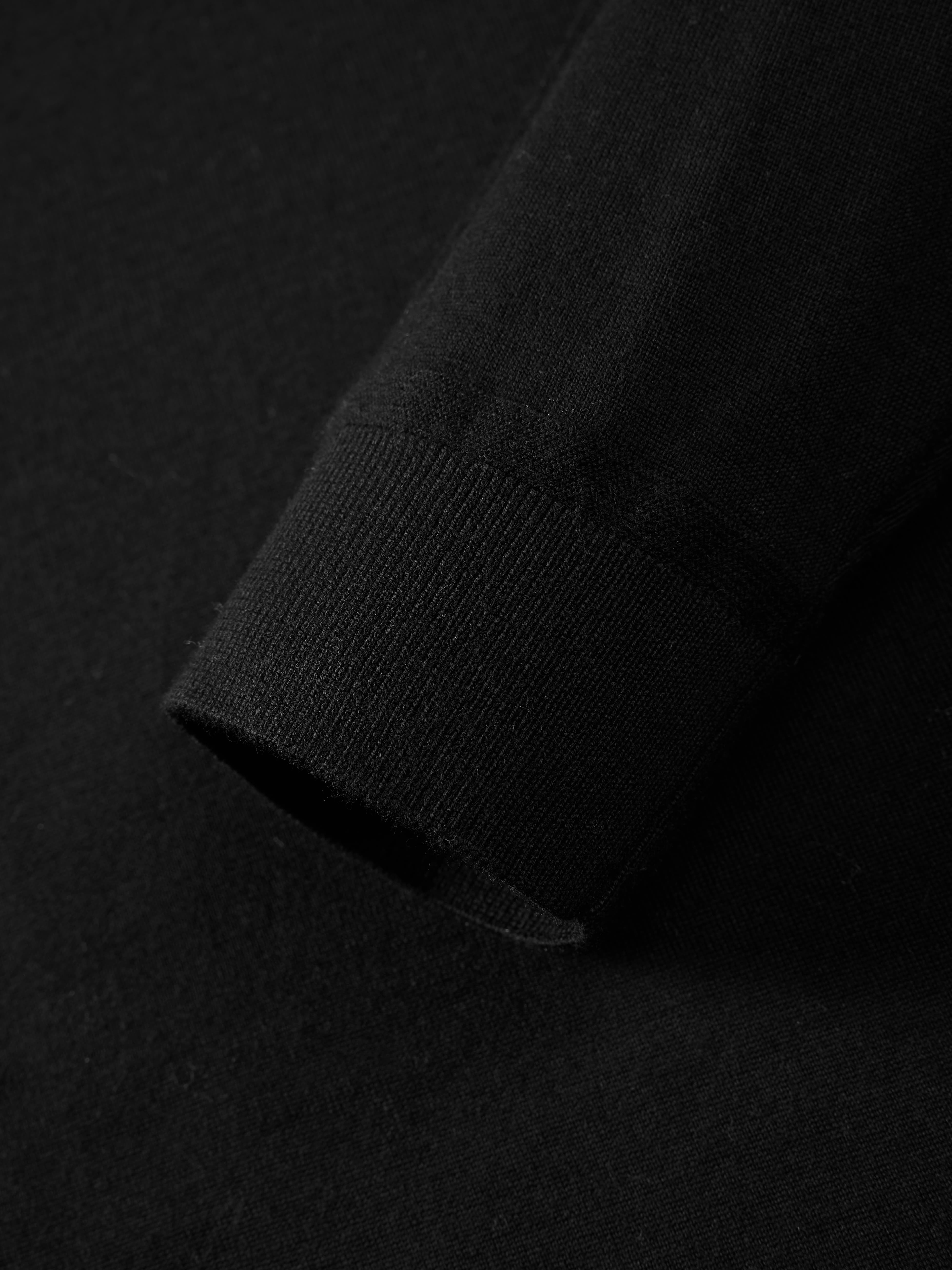 Men's Pure Wool Mock-Neck Sweater