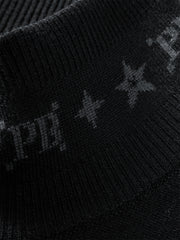 Men's Jacquard Wool-Blend Knit Cardigan